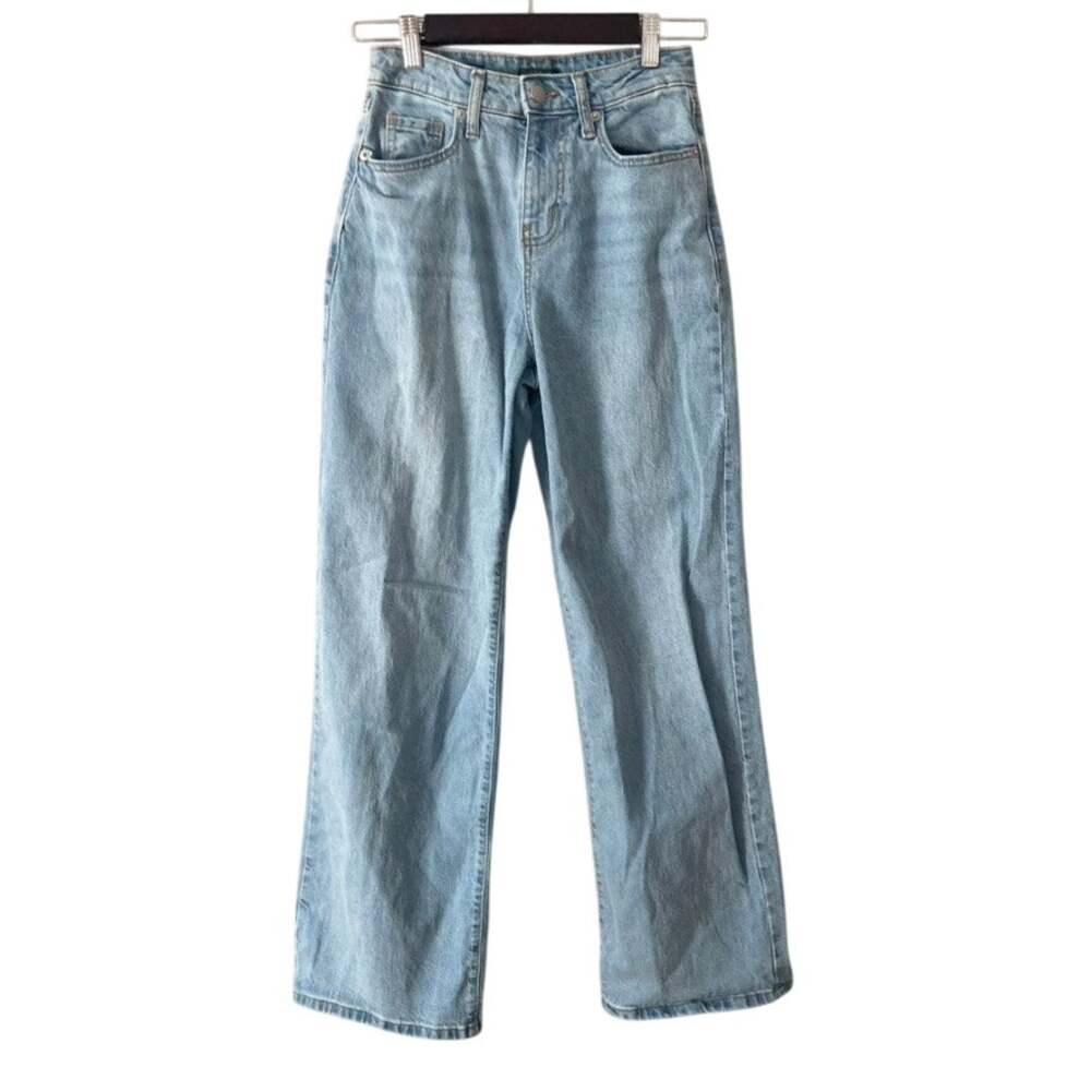 Wild Fable High Rise Baggy Jeans Light Wash 0 R